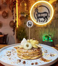 TORTITAS DE NOCILLA BLANCA, FILIPINOS, HELADO DE NATA, NUBE BLANCA y FILIPINO CRUNCH.