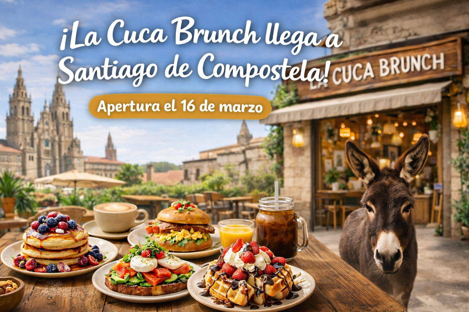 La Cuca Brunch llega a Santiago de Compostela el 16 de marzo